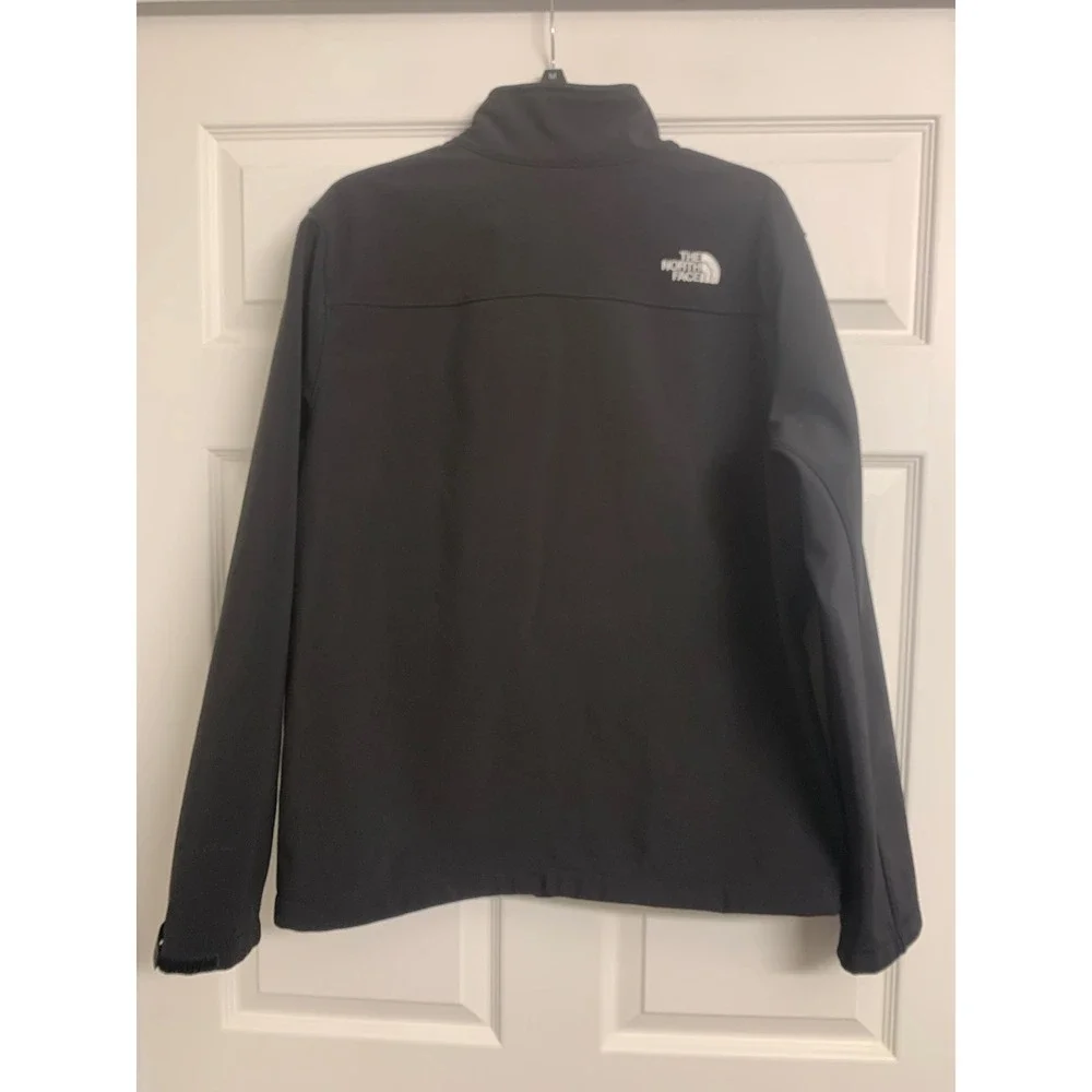 The North Face Apex Bionic Softshell Jacket Large Black Outdoor Hiking Zip